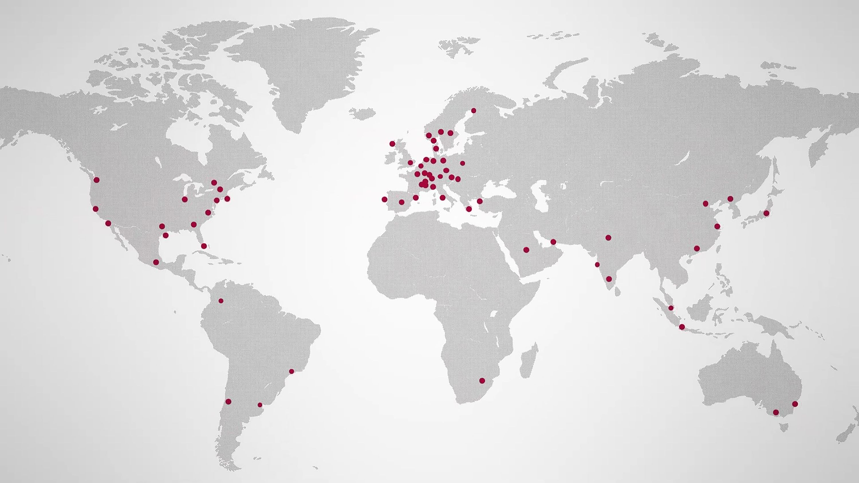 请点击播放，查看我们在全球开设分支机构的发展历程