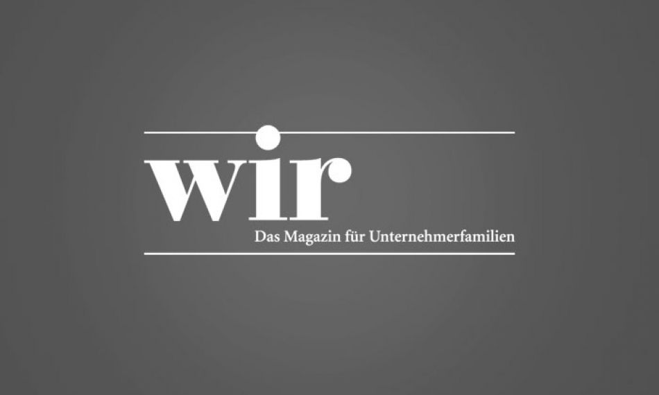 wir-Magazin – Change-Agent statt Zahlenmensch: Jörg Ritter über die neuen Anforderungen an CFOs in Familienunternehmen