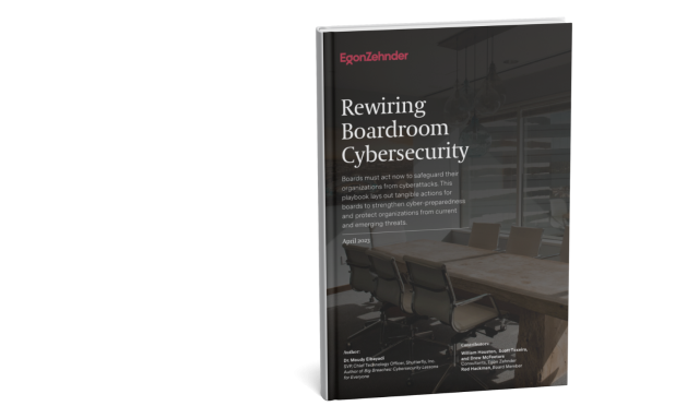 Download the Rewiring Boardroom Cybersecurity Playbook