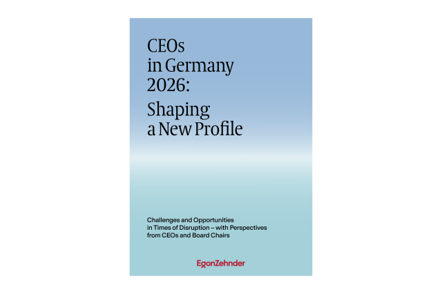 CEOs in Germany 2026: Shaping a New Profile