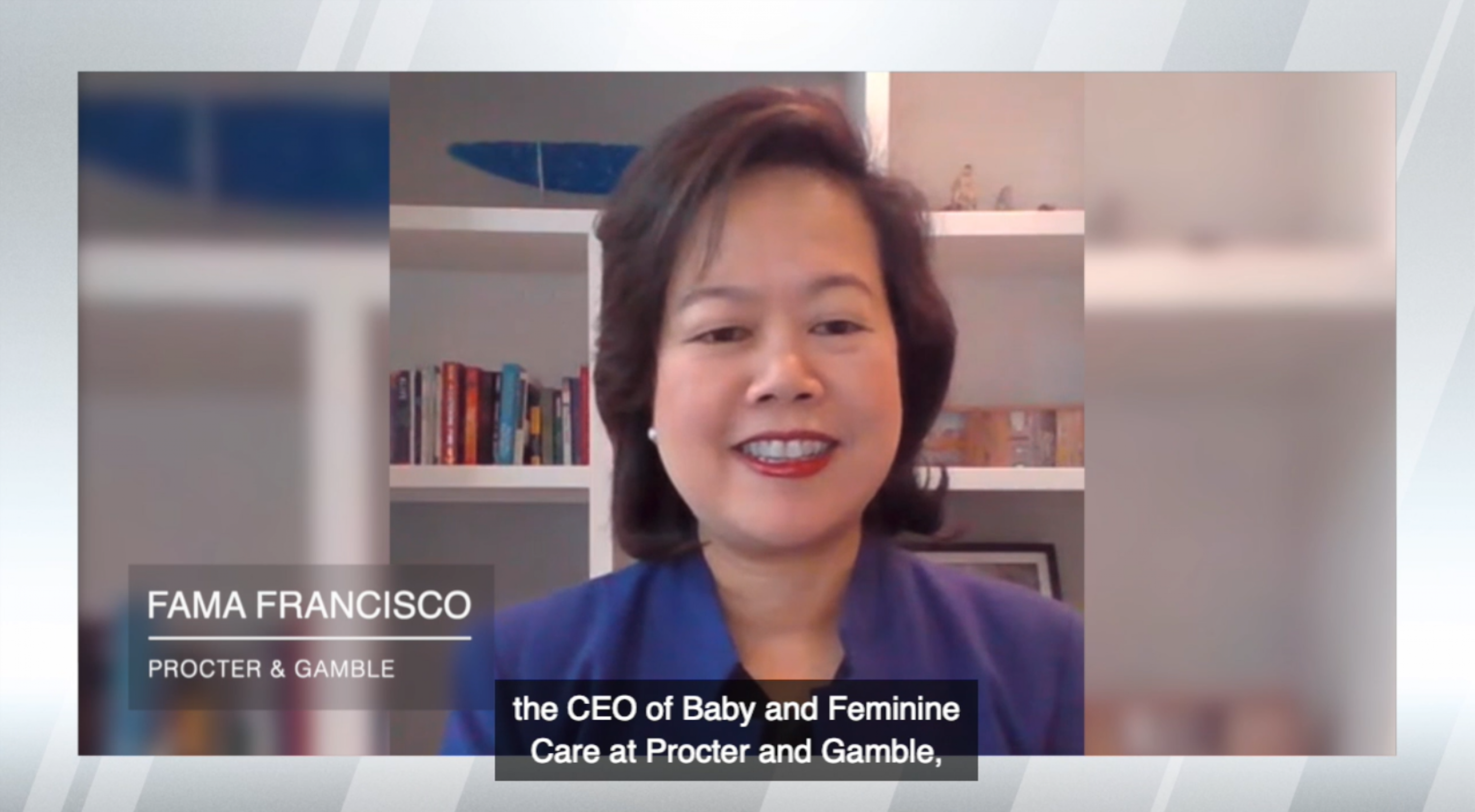 In Conversation with Fama Francisco, CEO Feminine and Baby Care at P&G 