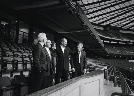 A blue-blooded view of the world’s largest rugby stadium from the Royal Box at Twickenham.